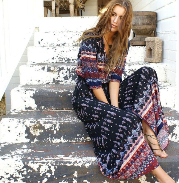 Beach Boho Vestido Largo