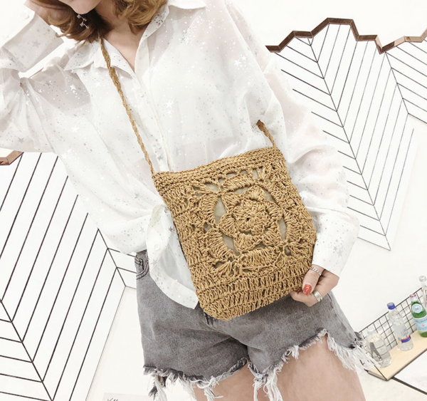 bolso boho Crochet